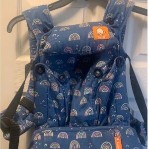 Tula Kids Carrier with Blue and Rainbow Design